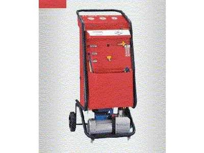 A/C refrigerant recovery and recycling